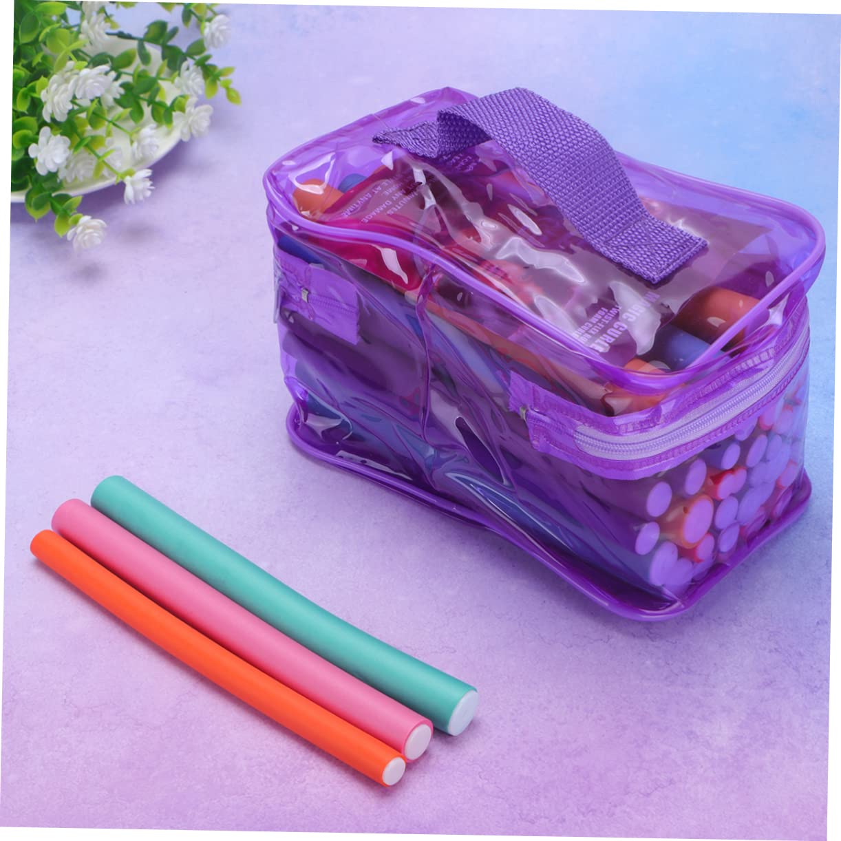 Healeved Lockenstab für Wellen Flexible Haarwickler Lockenwickler für Spirallocken Wiederverwendbares Material für Diy-haarstyling ohne Hitzeschäden
