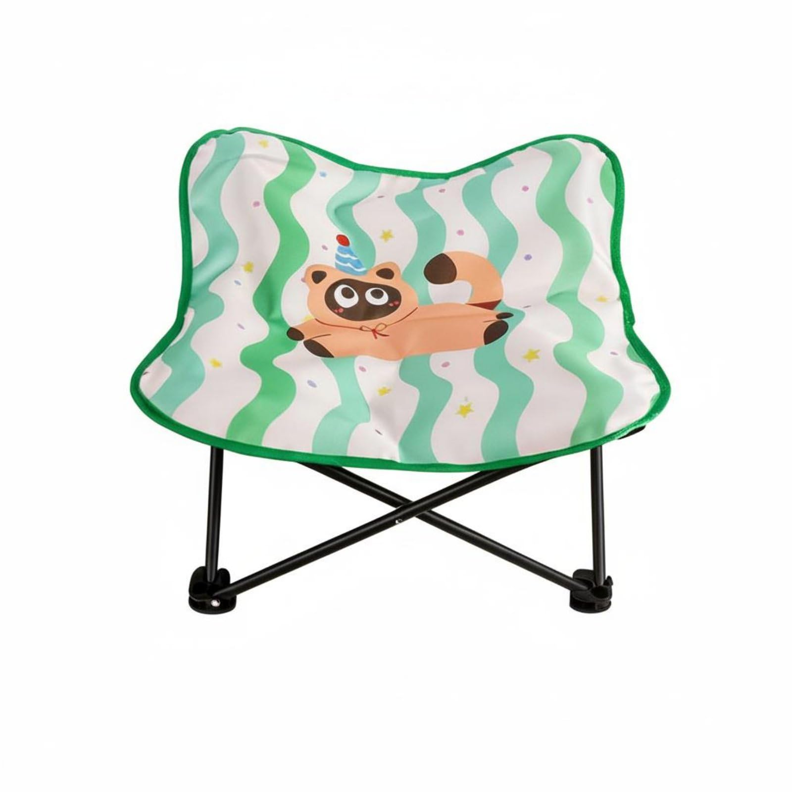 APIRILY Moisture-Proof Portable Pet Camp Bed Removable and Washable Elevated Dog Bed All-Season Use Foldable Cat Lounger Breathable Material for Small Dogs, Cats, Camping, Travel, Indoor, Green-image-34
