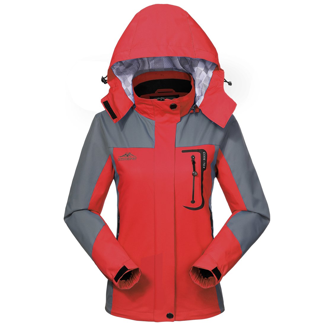 Waterproof Jacket Rain Coats for Women Outdoor Hiking Travel Windproof Jackets