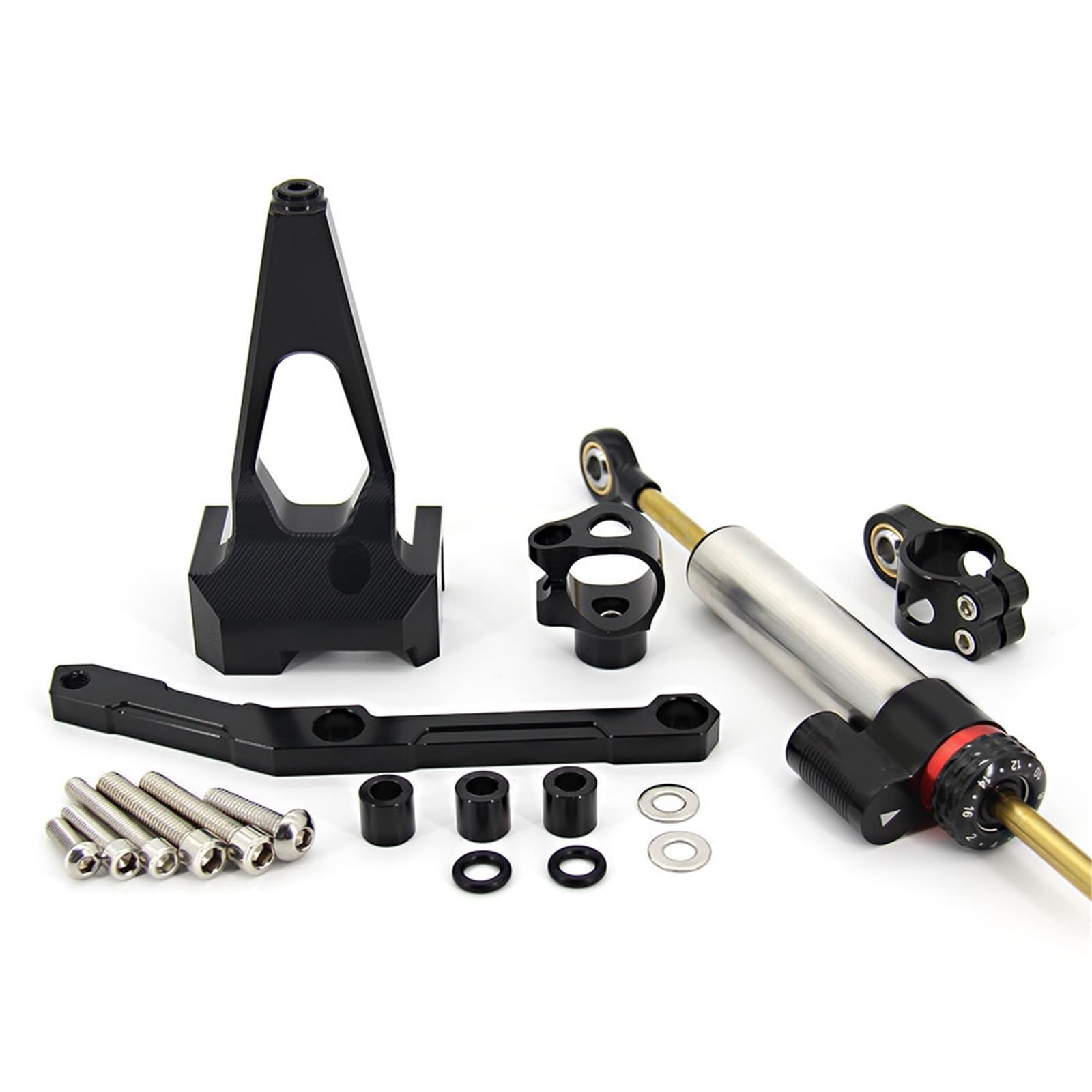 Per YAMAHA MT-09 FZ-09 MT 09 MT09 FZ09 Ammortizzatore Di Sterzo Moto Con Staffa Accessori 2014 2015 2016 2017 2018 2013-2019