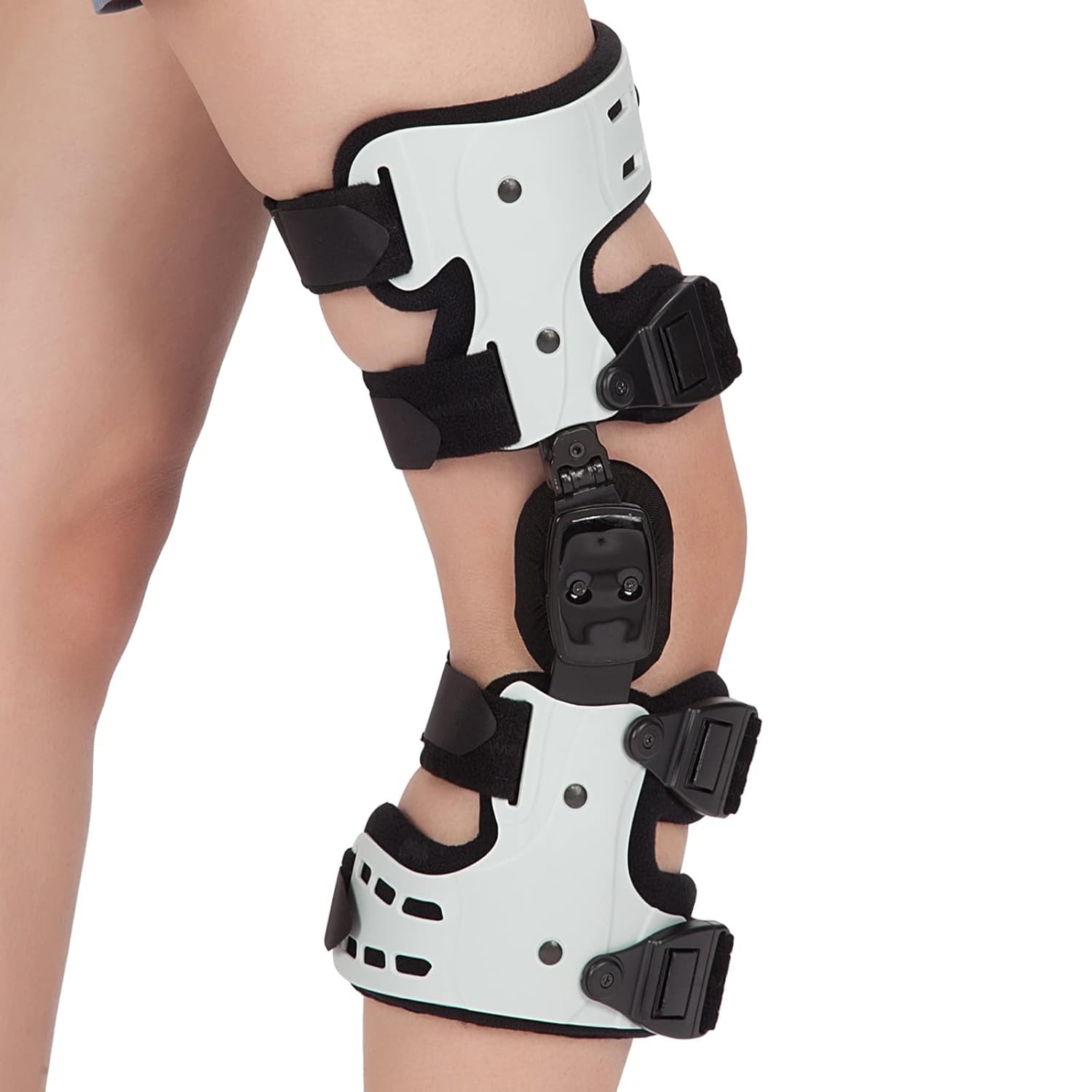 OA Unloader Ginocchiera OA, tutore per ginocchio mediale per osteoartrite, dolore da artrite, necrosi avvascolare, dolore osseo su osso e articolazione del ginocchio (sinistra)