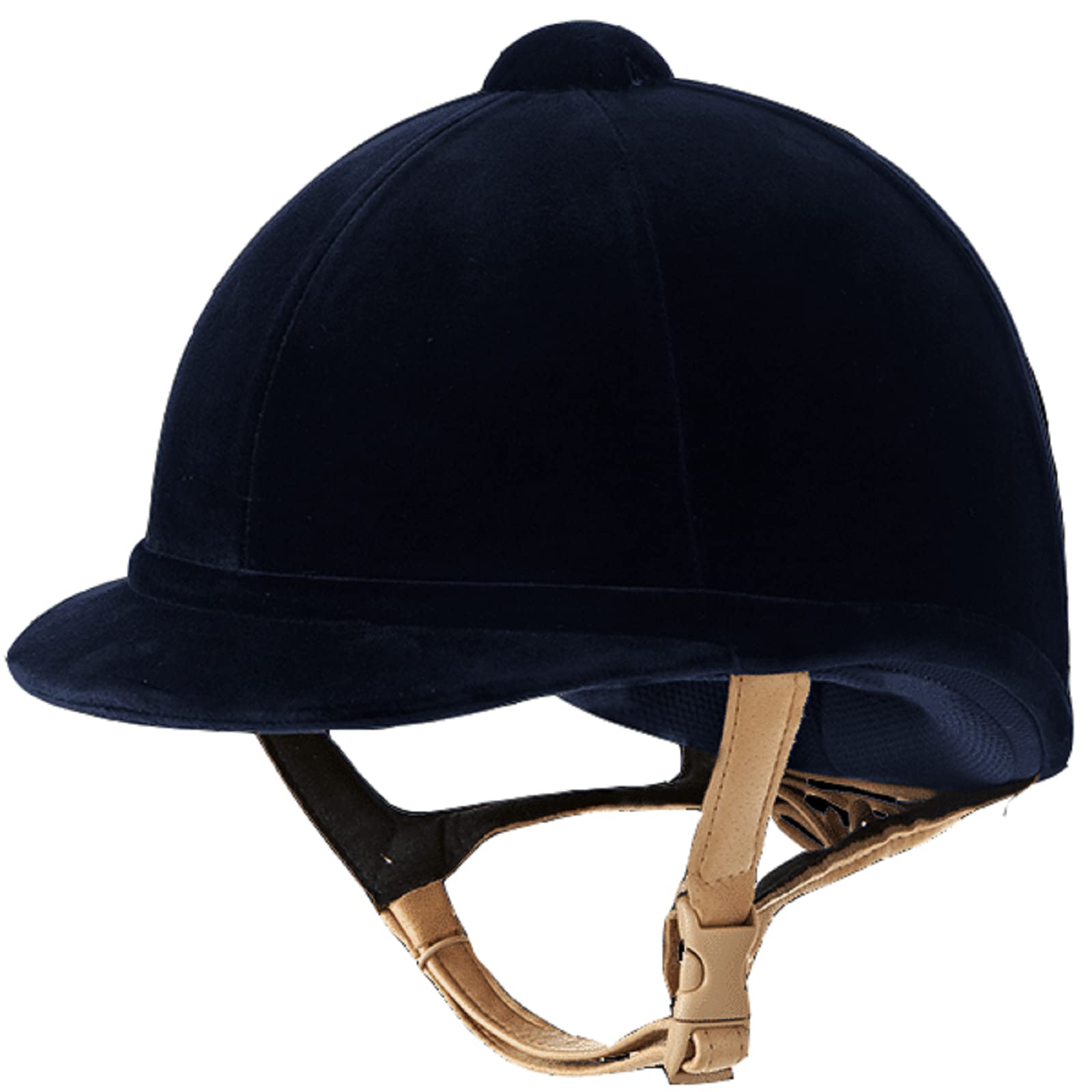 Charles OwenHampton Riding Helmet - Navy Blue, Medium, Unisex-Adults