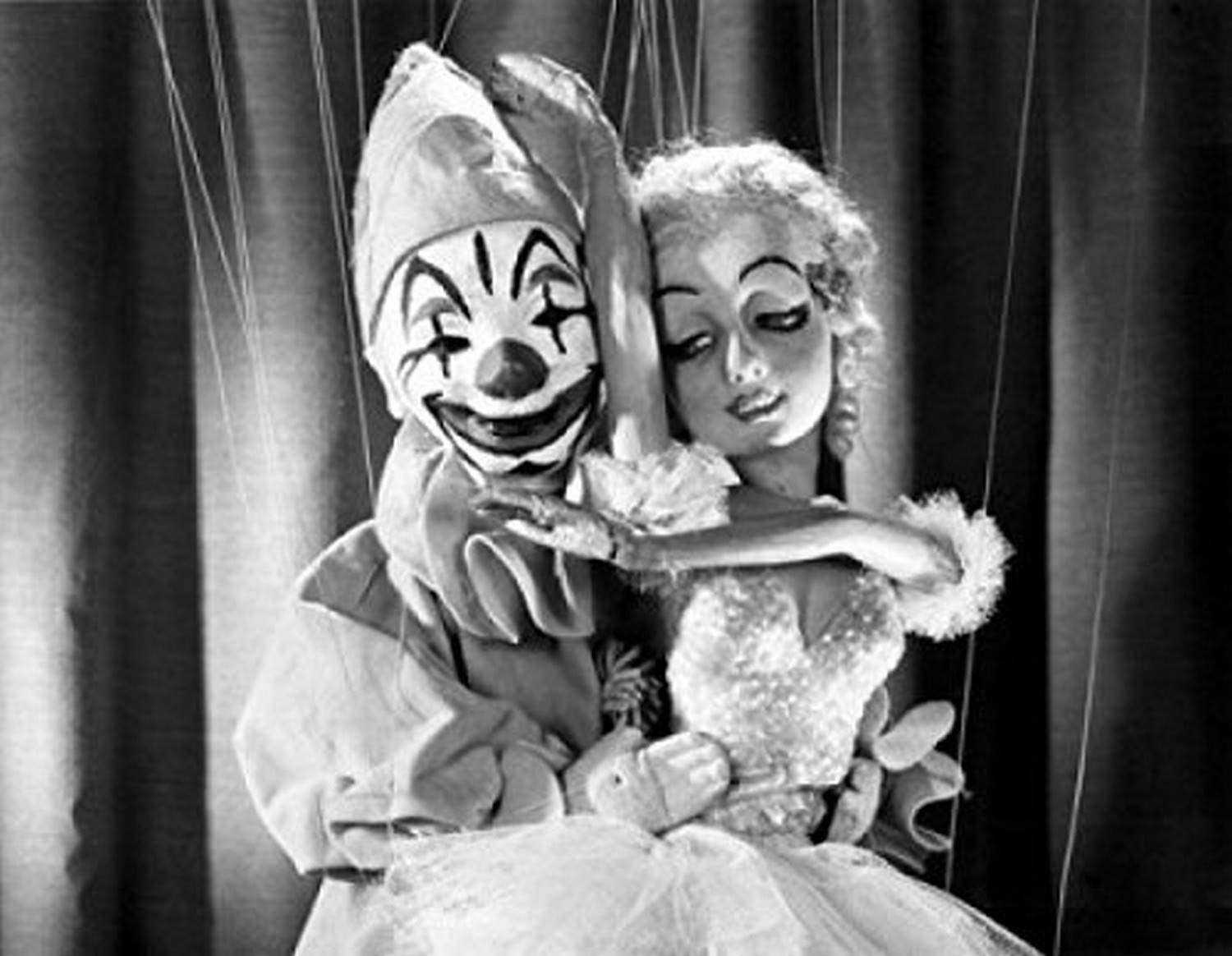 Two marionettes dancing Poster Print (24 x 36)