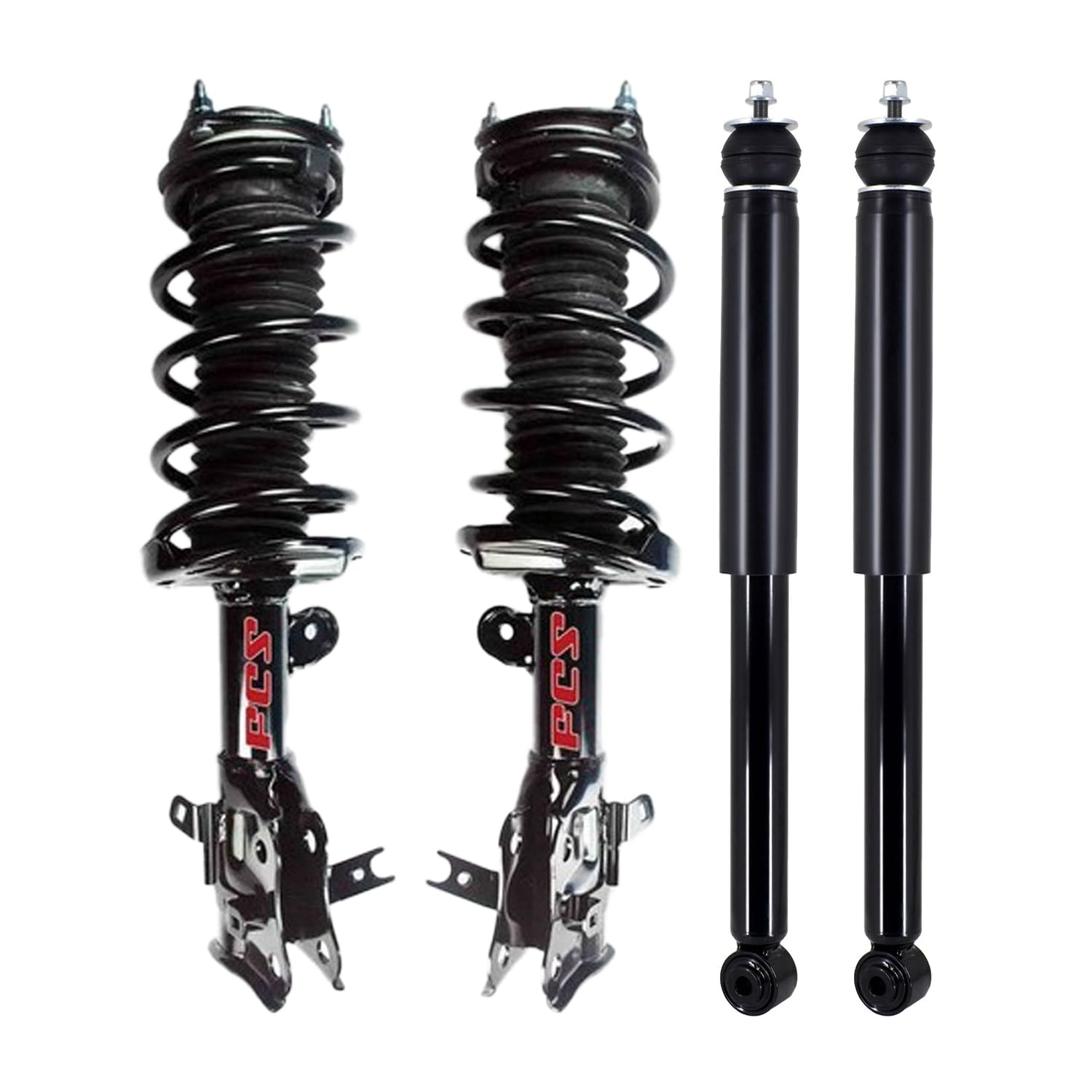 FCS Suspension Strut and Shock Absorber Assy Kit Front and Rear For Honda Civic 5153217-Kit