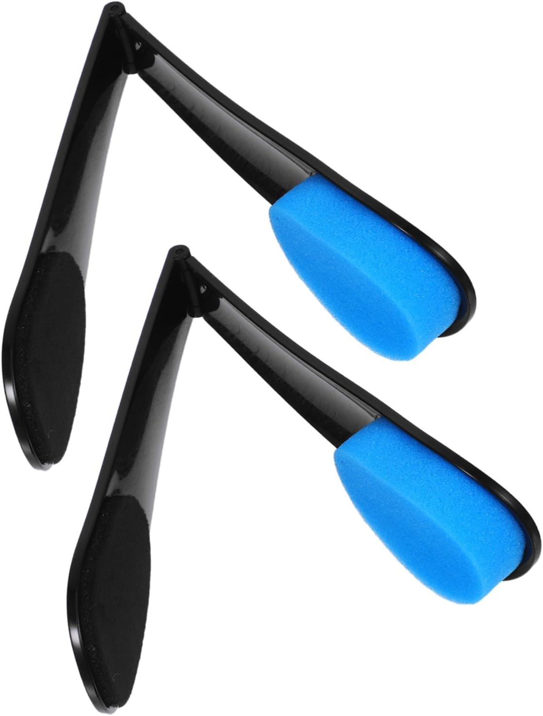 2pcs Foldable Back Lotion Applicator Brush for Comfortable Sunscreen and Cream Application, Plastic and Sponge Design, for Outdoor Activities and Beach Trips, for Elderly and Men