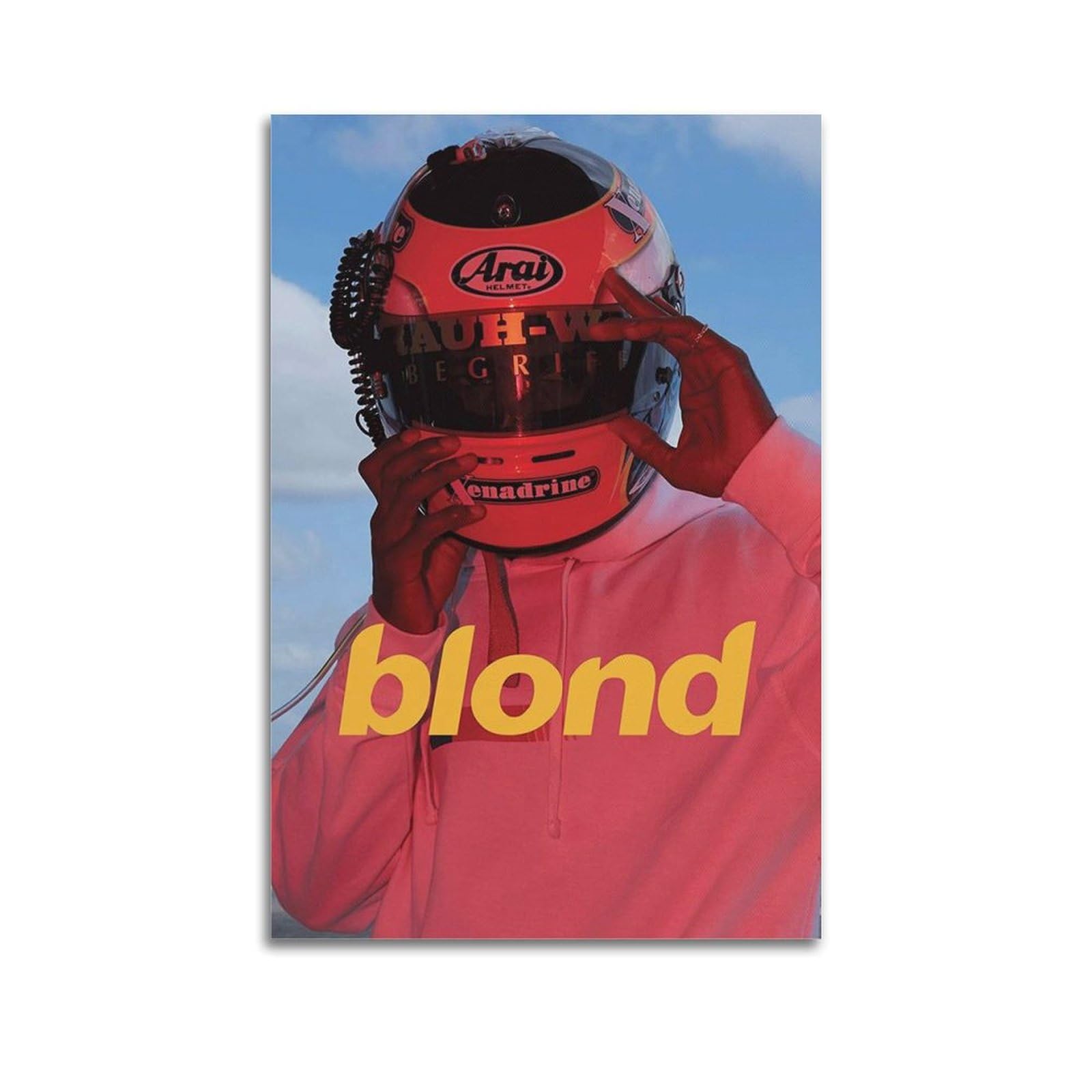 Tesuxyehh Unframe-Style Creator Poster Frank Ocean Poster Decorative Painting Canvas Wall Posters And Art Picture Print Modern Family Bedroom Decor Posters 20X30inch(50X75cm)