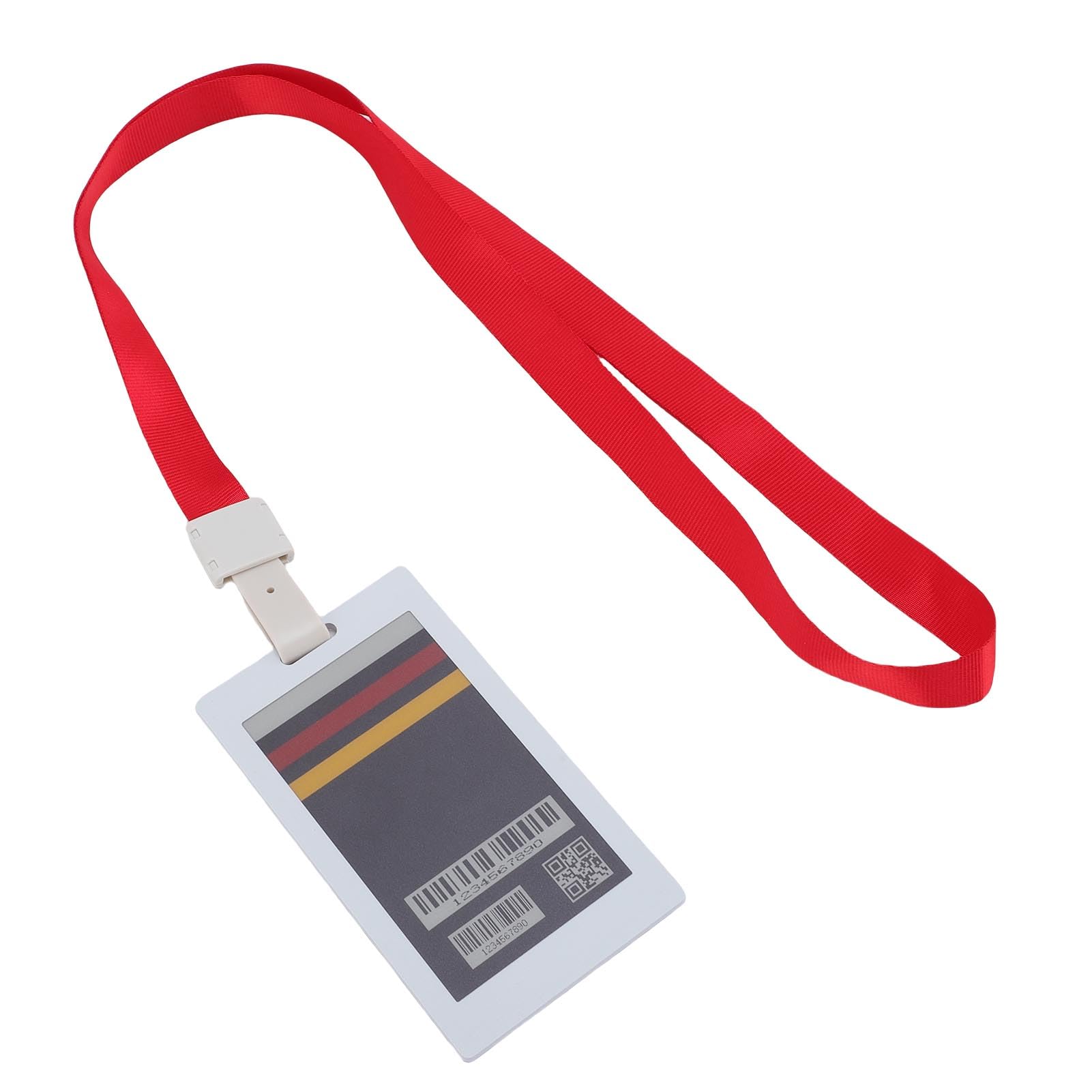 Badge ID Intelligente E Paper, Badge ID Modificabile in Carta Elettronica NFC da 3,7 Pollici, Modelli Progettabili per il Controllo degli Accessi Aziendali degli Studenti