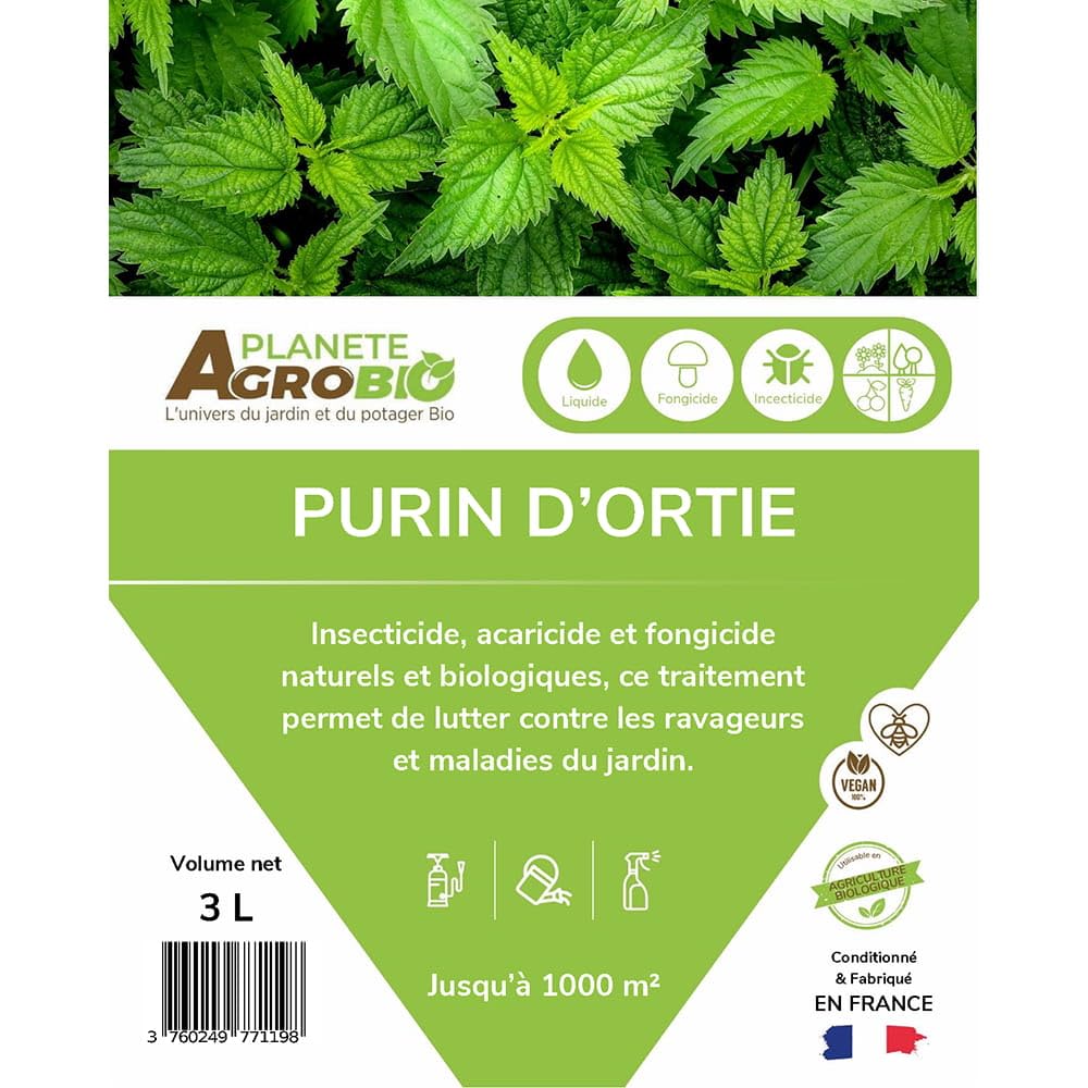 Purin d’ortie (3 Litres)