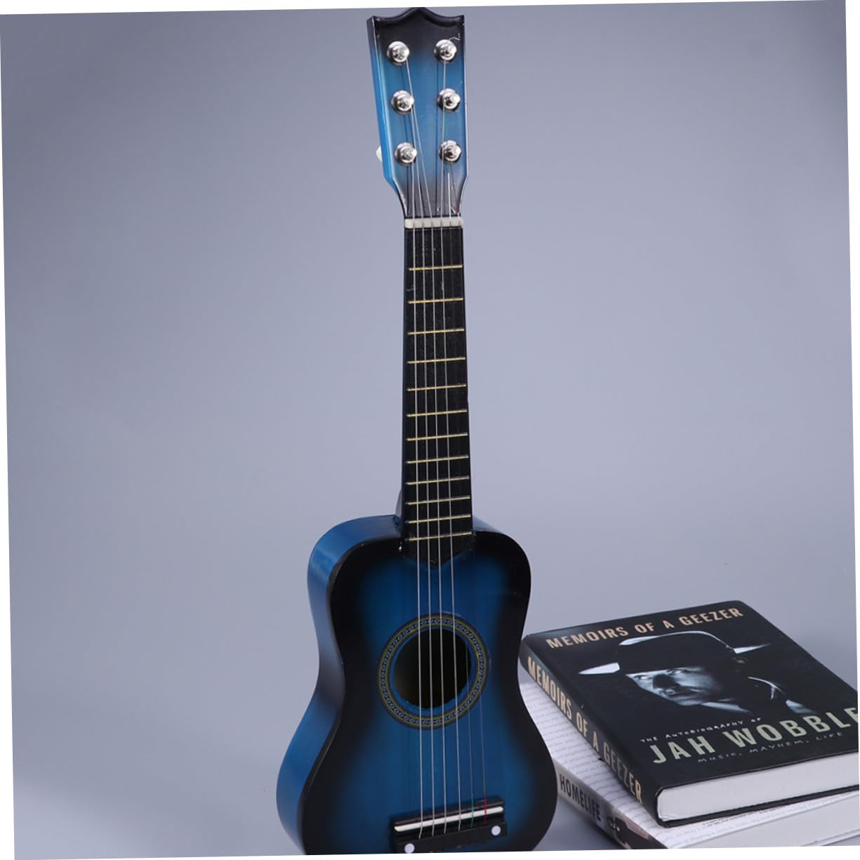 Chitarra Giocattolo 23 Pollici in Legno Blu per Bambini