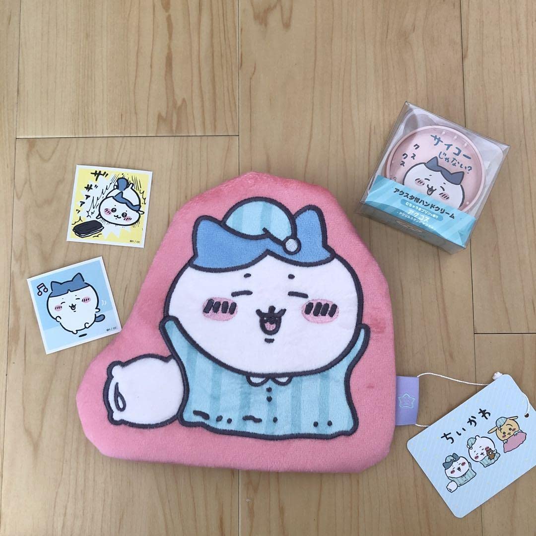 Amazon.co.jp: ちいかわ マシュマロ ダイカット ポーチ ハチワレ 