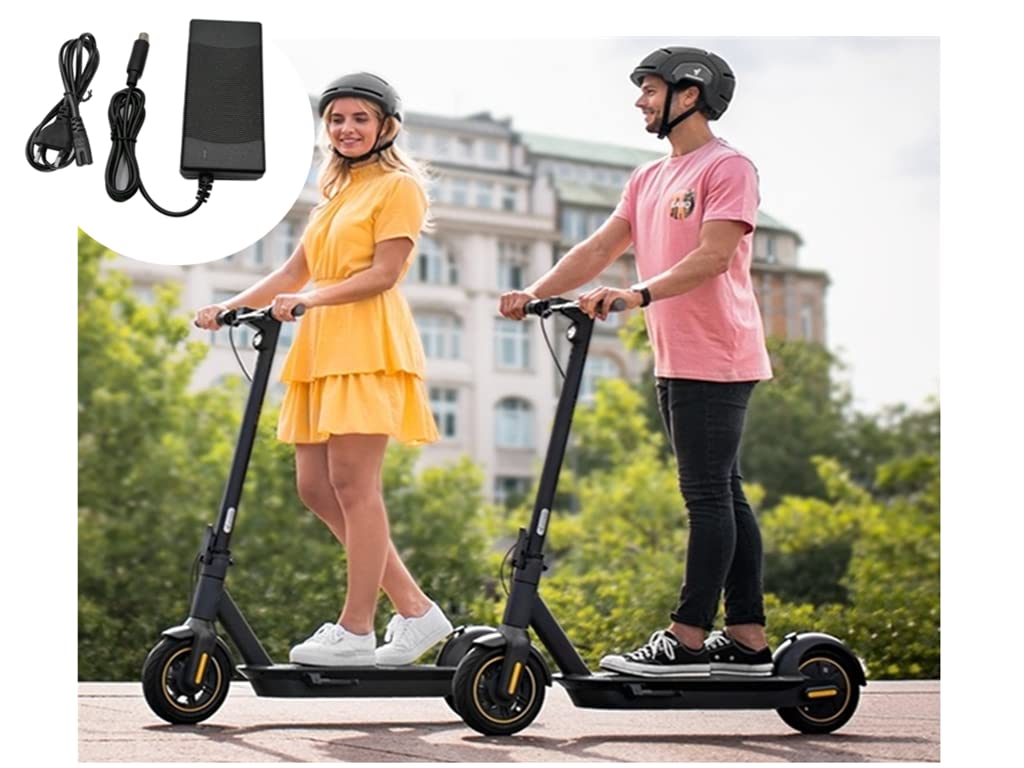 Xiaomi M365 Adaptador Cargador Patinete Eléctrico 42V 2A Fuente Alimentación con Soporte Móvil Giratorio 360°