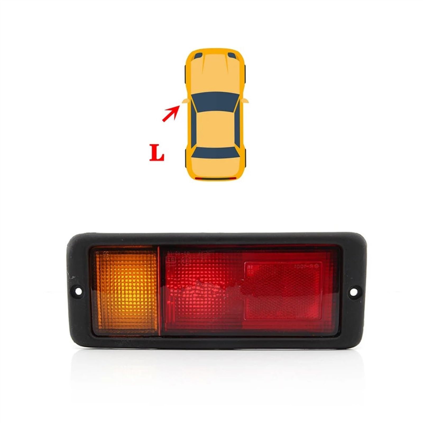 Compatibile Con Mitsubishi Per Pajero 1992-1999 Per Montero V33 MB124963 Paraurti Posteriore Riflettore Lampada Fanale Posteriore MB124964 214-1946L-UE 214-1946R-UE Fanalino posteriore auto