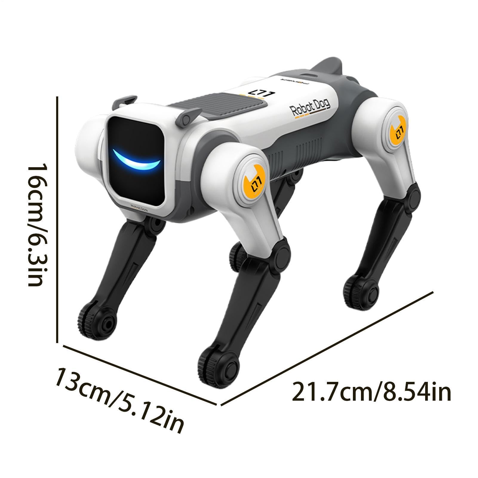 Roboterhund USB-Wiederaufladbare 2,4 GHz Funkfernbedienung | KI Roboter Spielzeug Für Kinder Ab 6 Jahren Lernen, Bildung, Unterhaltung, Bildung, Unterhaltung