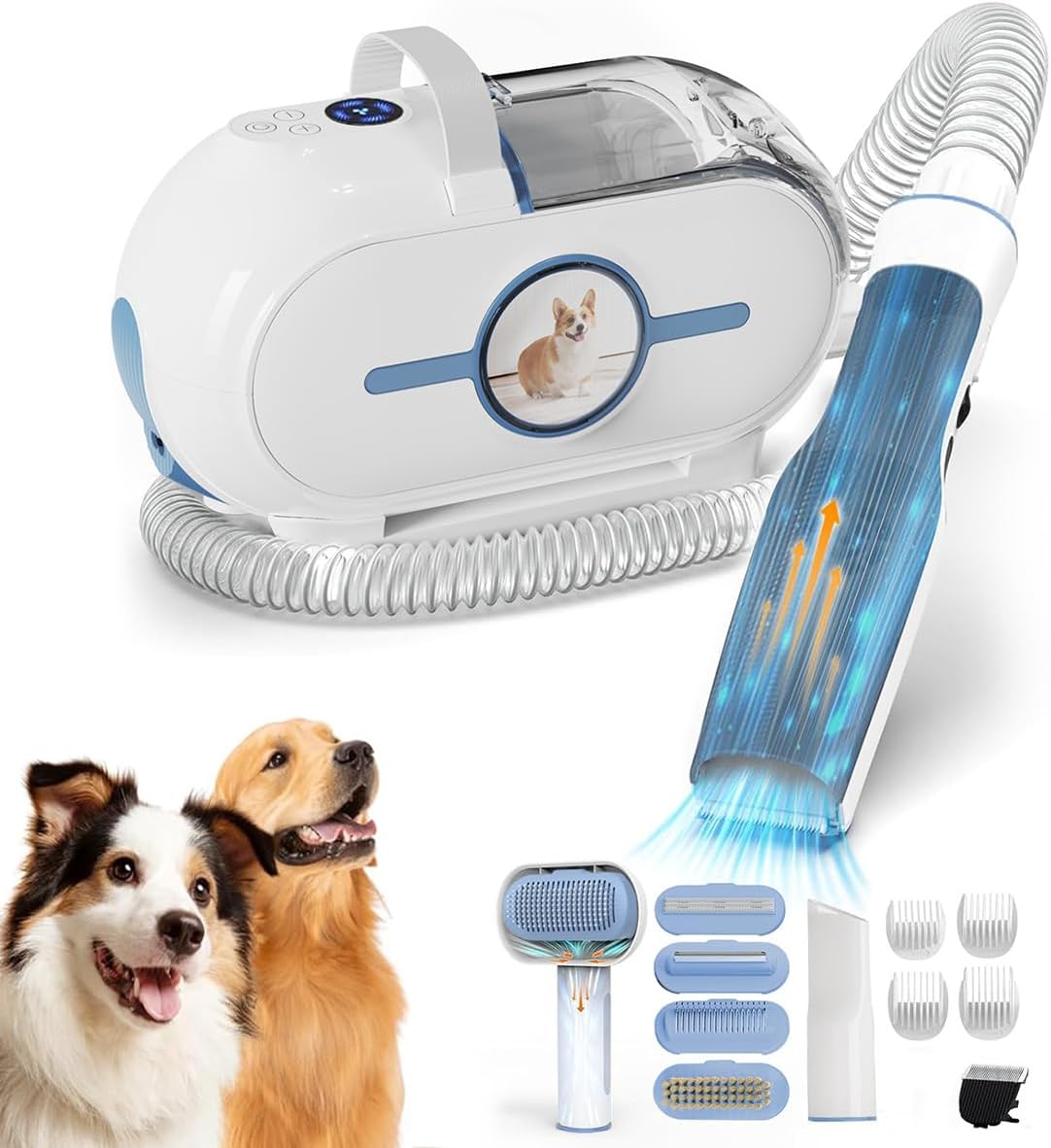 Picture of Amazon.com: Sowone Pet Grooming Vacuum, Pet Grooming Kits with 2.5L ...