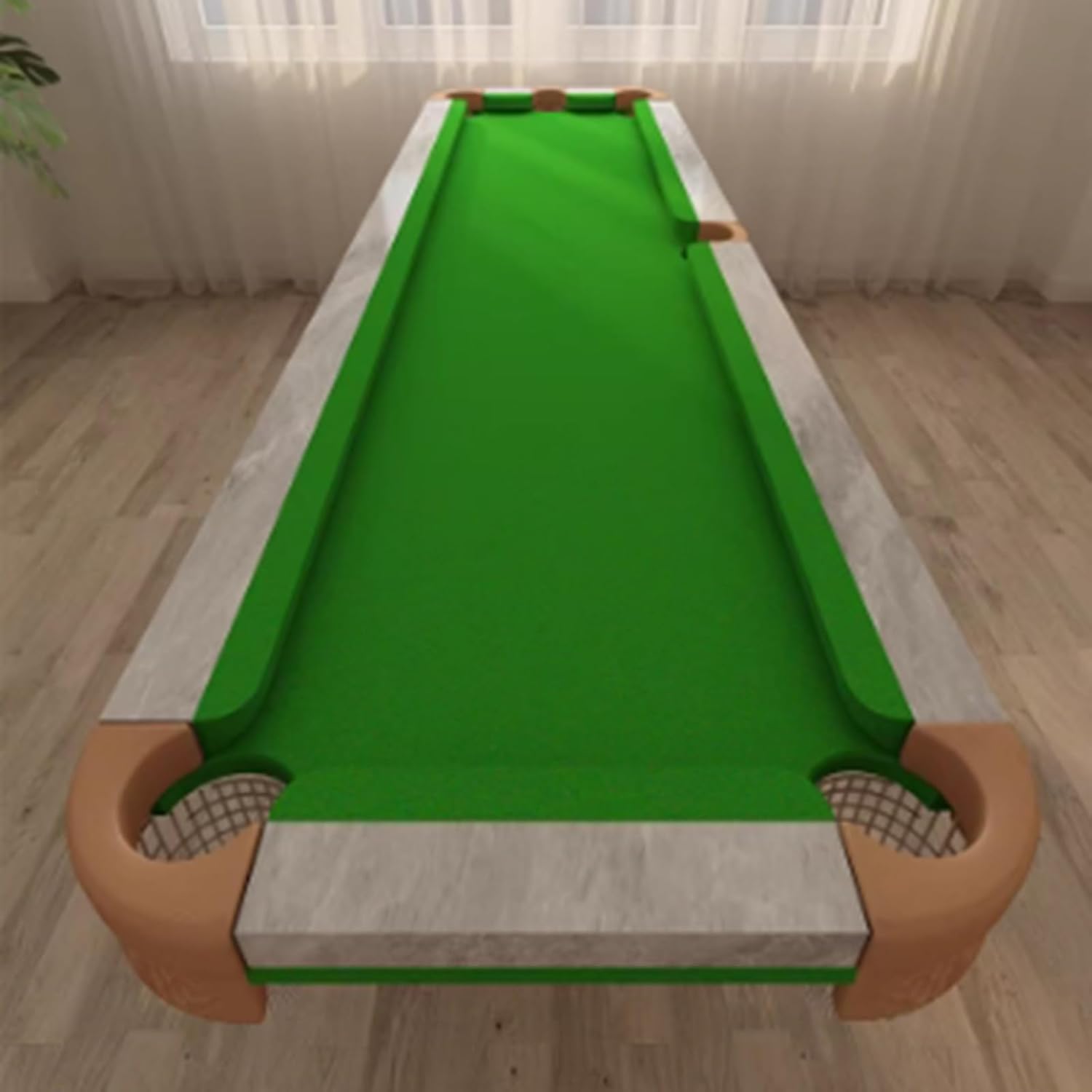 Pool Table, Standard Billiard Table with Complete Accessory Set, Sturdy Frame for Home Game Room Bar Family Adult Entertainment