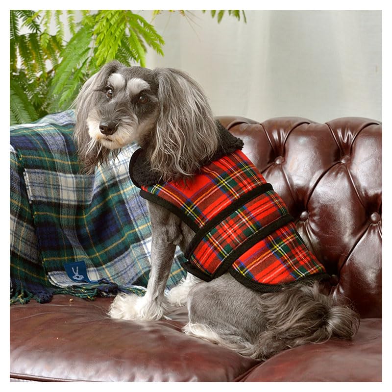 Amazon | Peter MacAthur ドッグコート おしゃれ チェック柄 ピーター