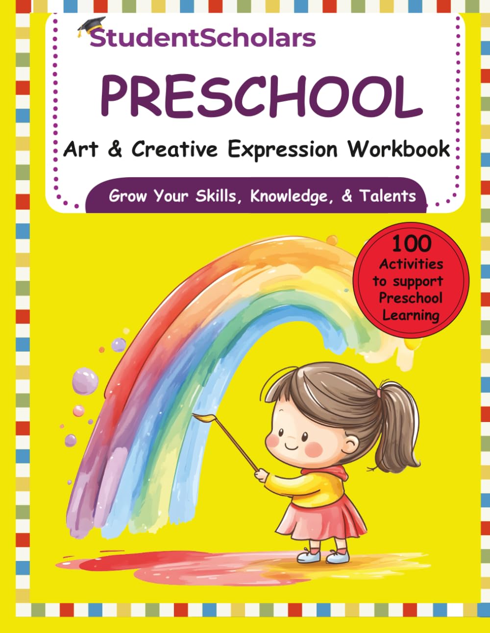Preschool Art and Creative Expression Workbook (Pre-school Series)