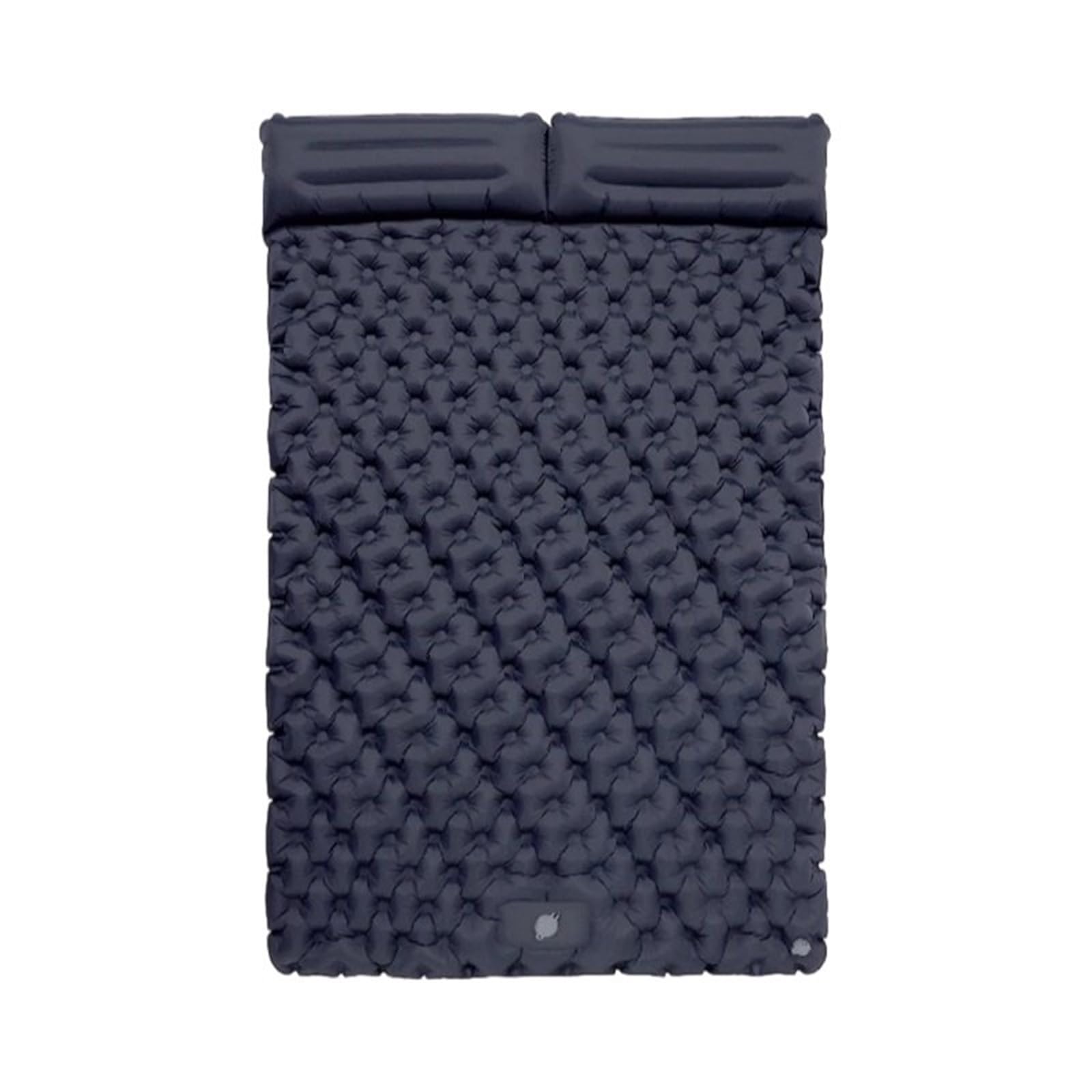 Outdoor Camping Nadmuchiwany materac Bardzo szeroki karimata Ultralekka mata do spania na łóżko składane(Navy Blue)
