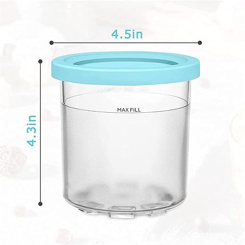 Miniatura 4 de Creami Pints, for Ninja Creami Pints With Lids, Ice Cream Pint Safe And Leak Proof for NC301 NC300 NC299AM Series Ice Cream Maker