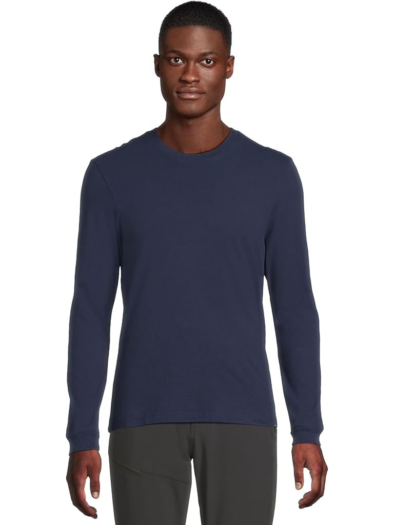 Navy Prana Everyday Long Sleeve Tee