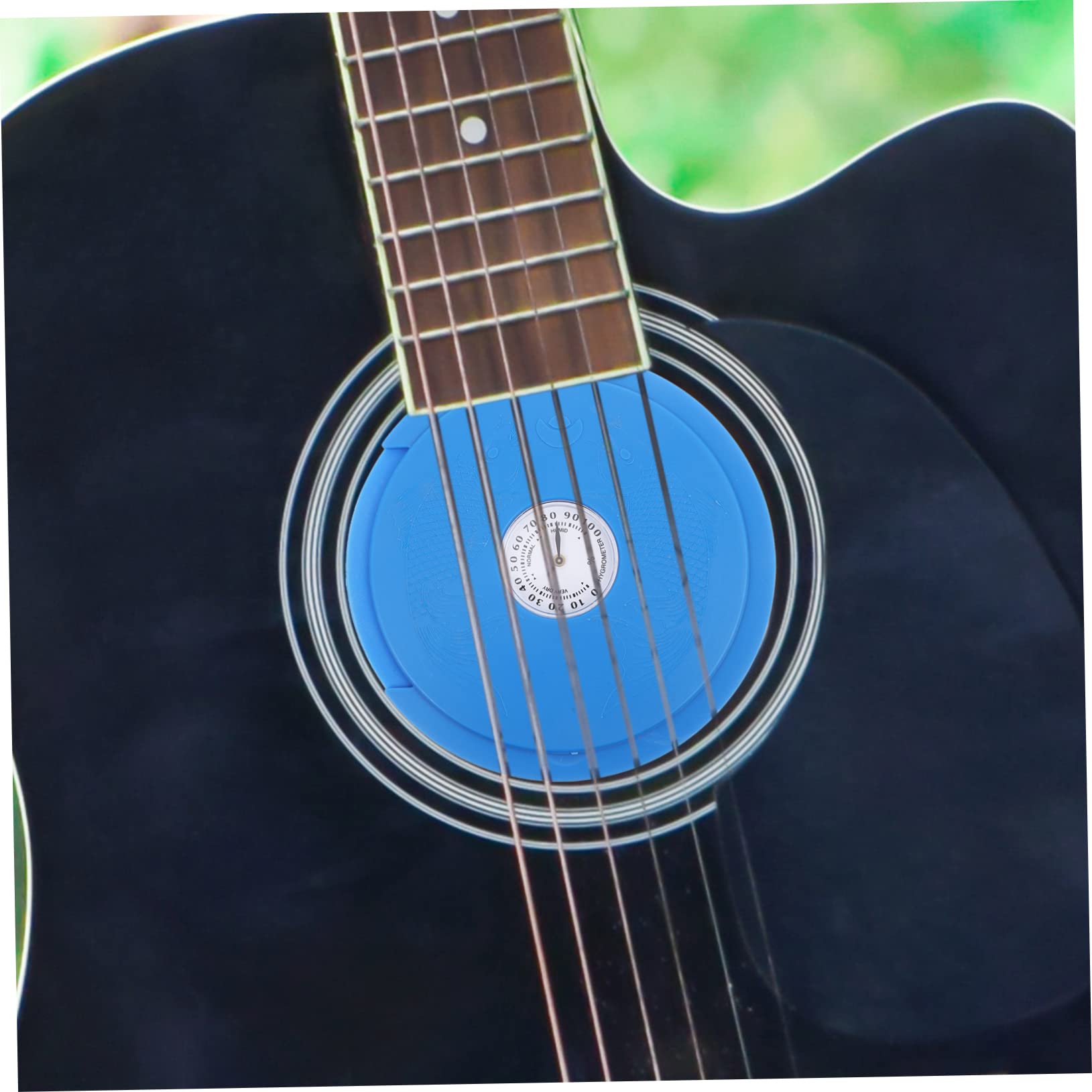 ibasenice 4pièces Humidificateur De Guitare Acoustique Avec Hygromètre Accessoire De Maintenance Pour Instrument Fissures Et Sécheresse