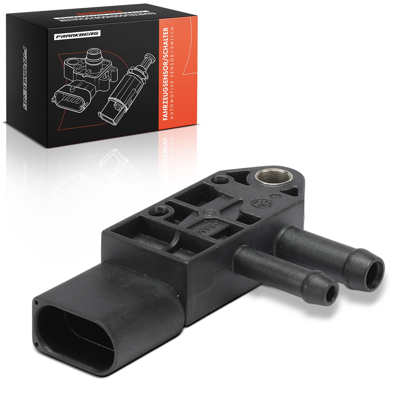Frankberg Exhaust Gas Pressure Sensor Compatible with A3 A4 A6 TT Altea Leon O.c.t.a.v.i.a Superb 1.4L-2.0L Diesel 2003-2017 076906051A