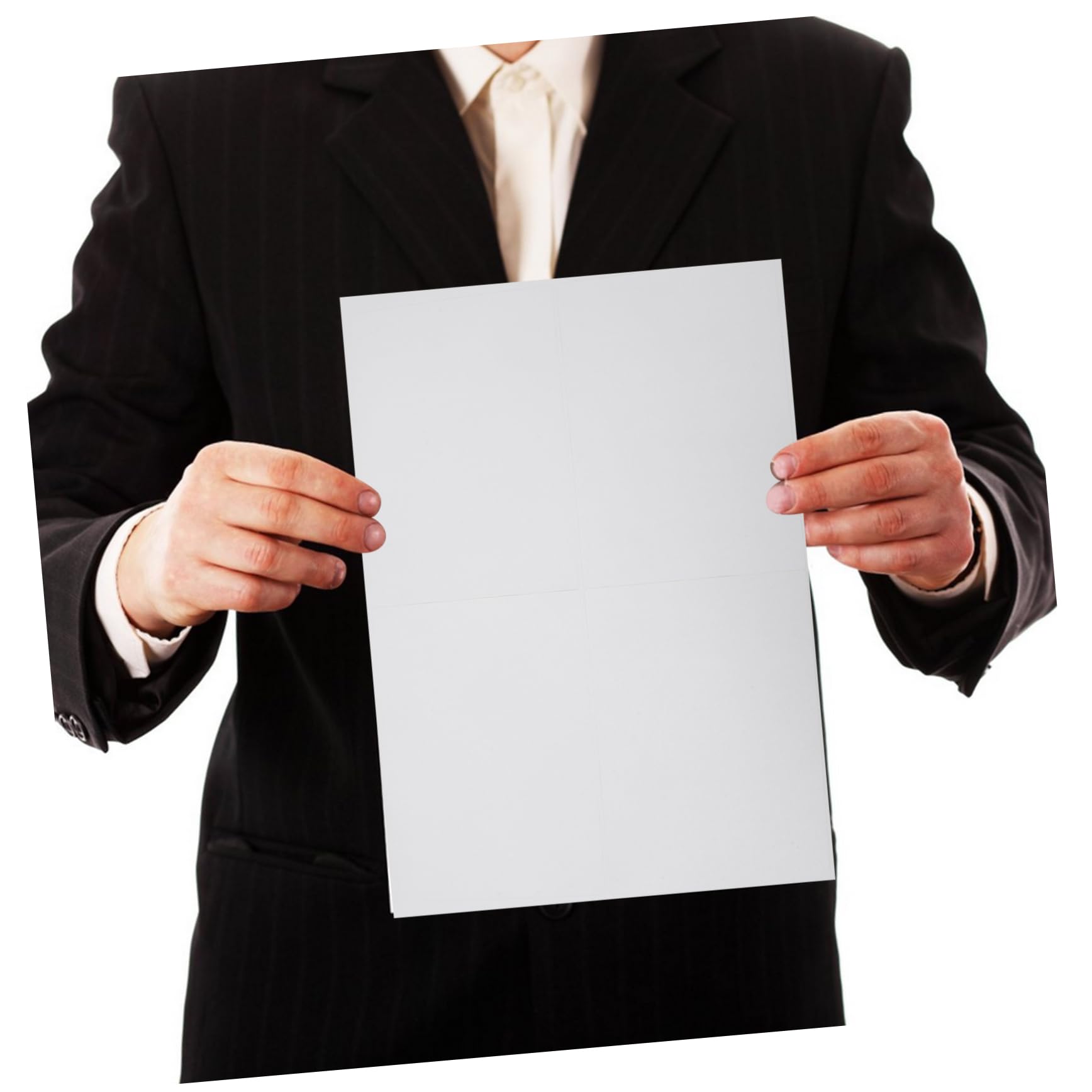 Papier Autocollant Mat pour Imprimante, 100 Feuilles