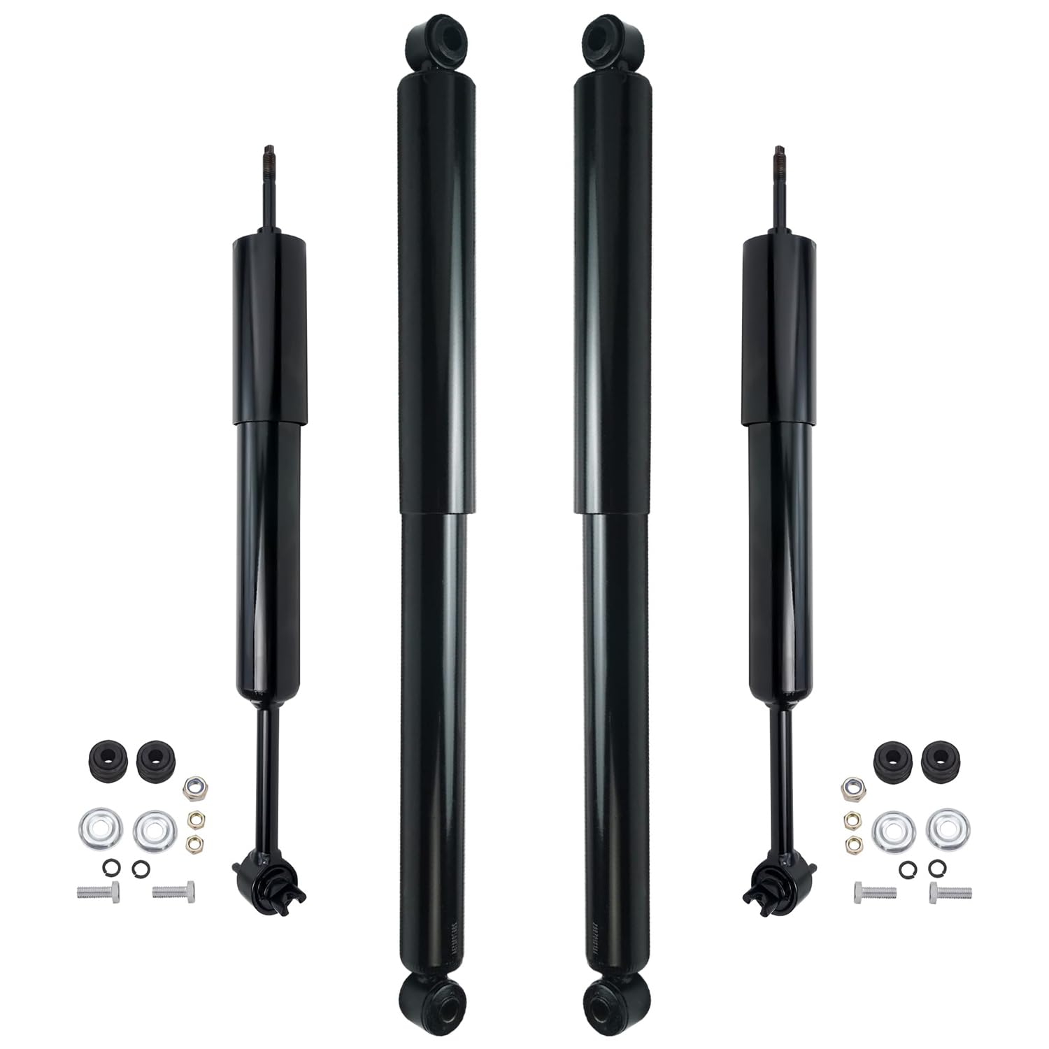 Detroit Axle - 4pc Shock Absorbers for 98-11 Ford Ranger 98-09 Mazda B3000