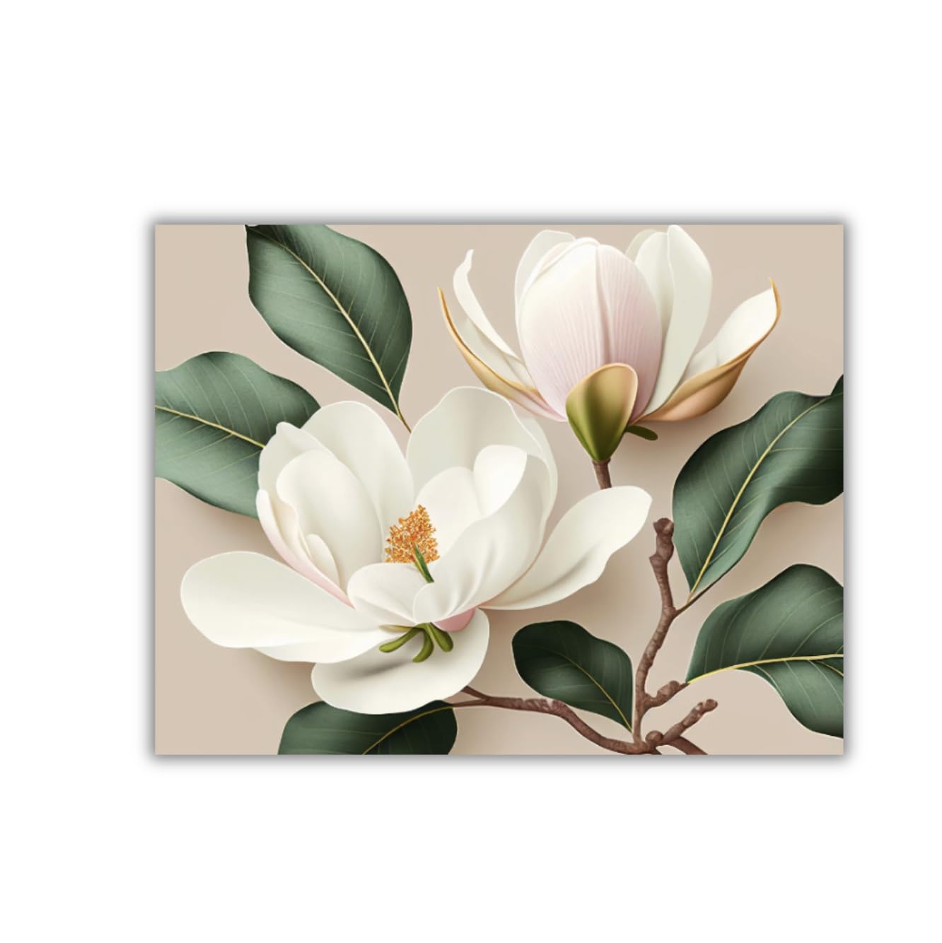 Be Amazing Paper Company Premium Folded Blank Notecards (Pack of 6) with Cotton Stock and A2 Envelopes - Elegant Stationery Set for Personalized