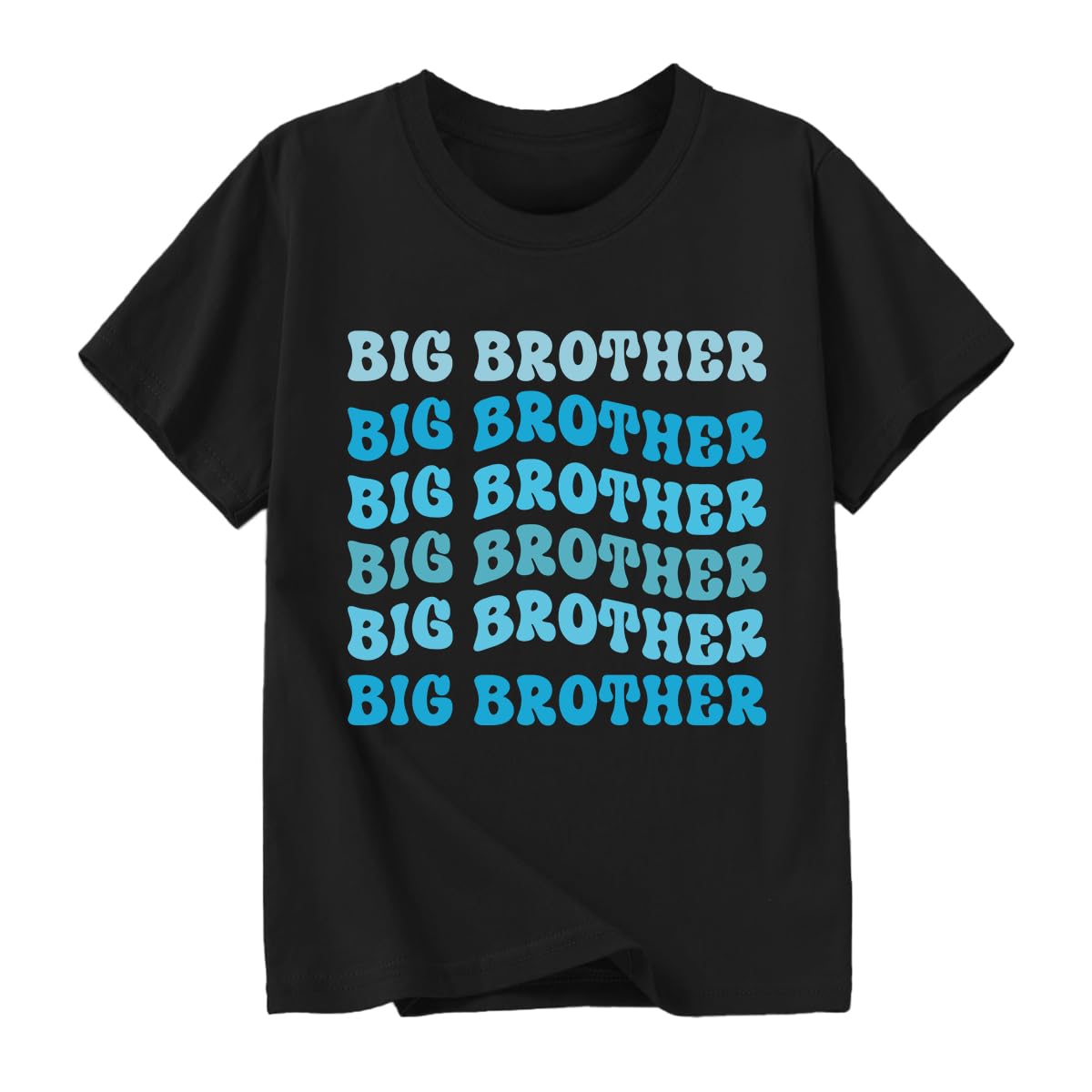 Biggest/Bigger/Big Brother Shirt for Toddler Boys Cotton Short Sleeve Tshirts Announcement Outfit 2-9 Years