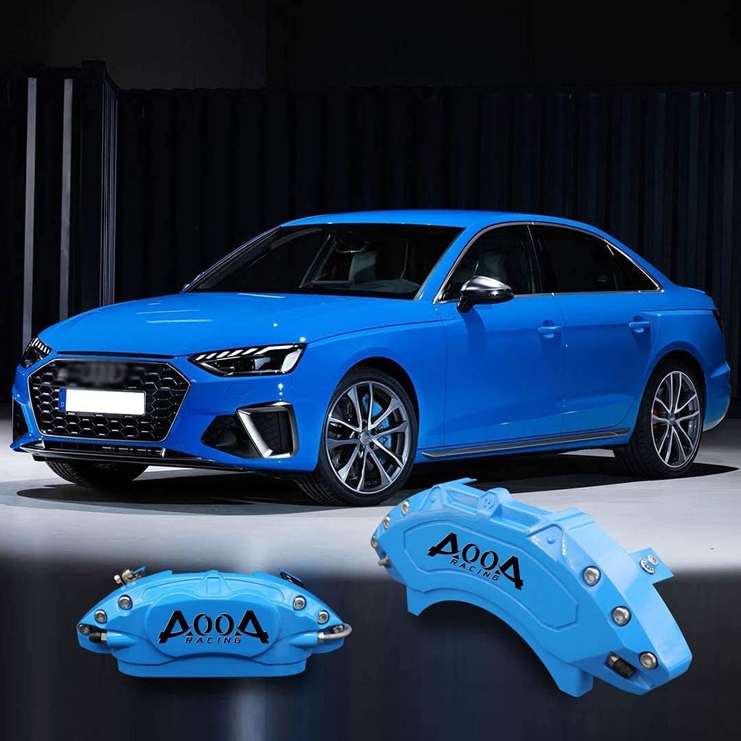 AOOA Brake Disc Aluminum Light Blue Caliper Cover Fits Different Car (Pls contact us)