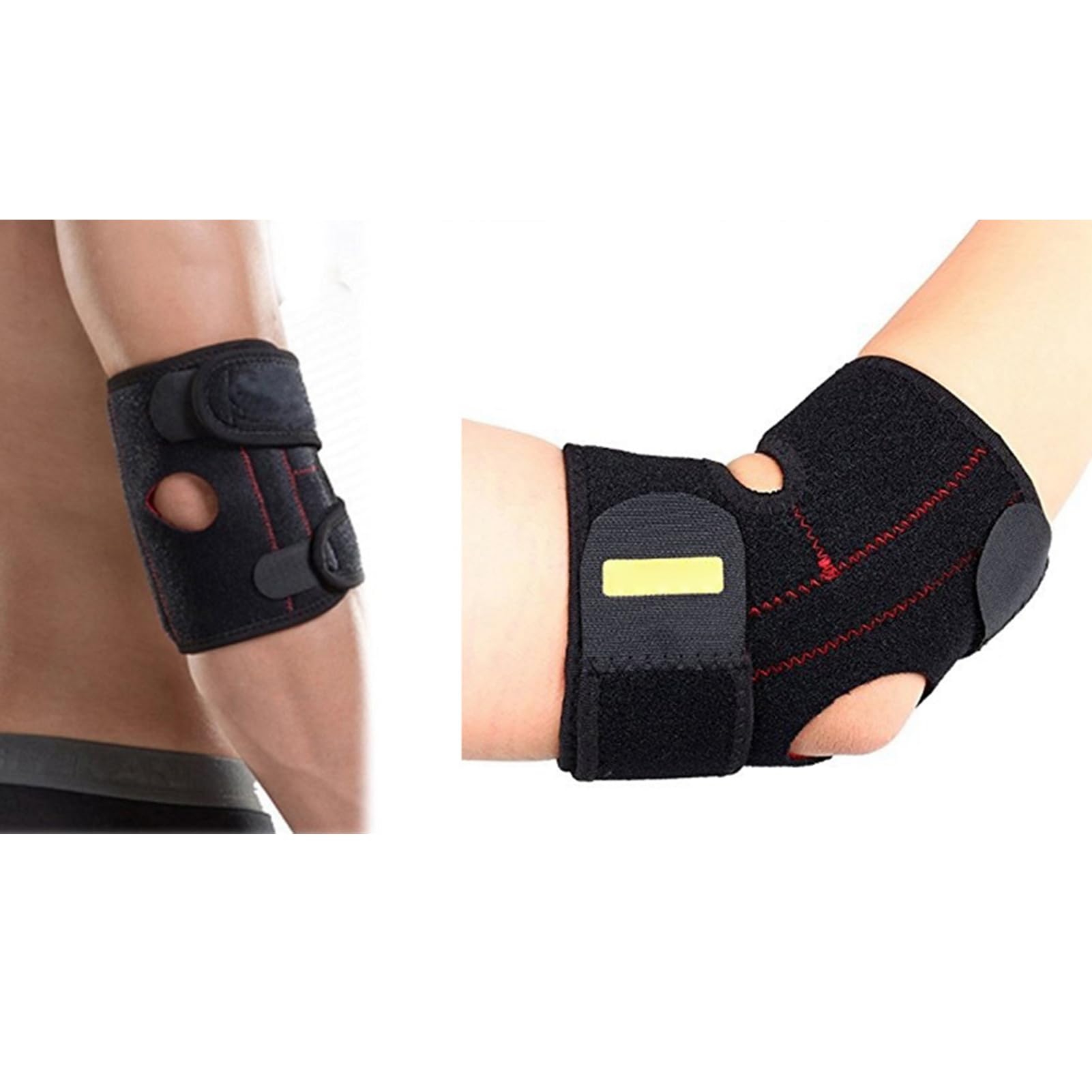 Codera para Bursitis, Funda de Compresión para Brazo con Cojín Acolchado de Apoyo Suave para Dolor en las Articulaciones del Olécranon, Protección de la Bursa, Alivio de la