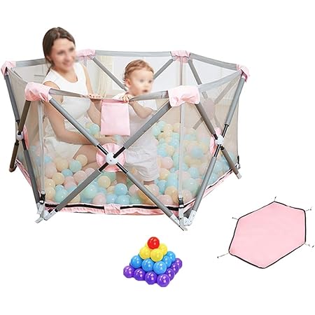 Zhanwei Parc Bebe Portable Pliable Interieur Bambin Tapis Rampant Parc De Jeux Pour Bebe Rose Couleur A Taille 140x69cm Amazon Fr Cuisine Maison