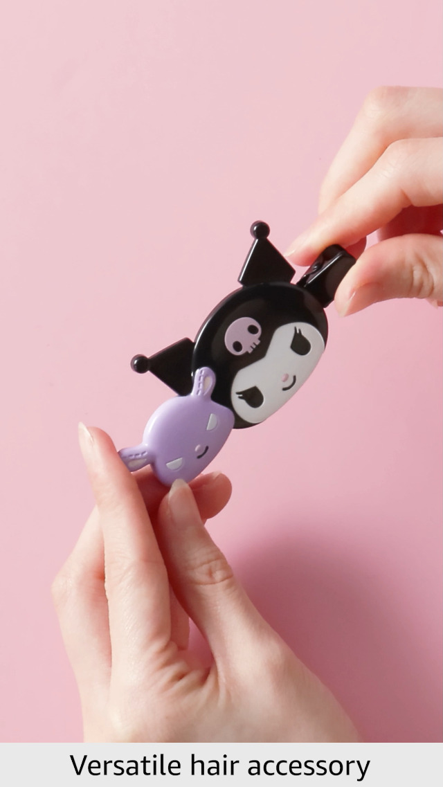 Amazon.com: SANRIO Chromi Long Bangs Clip - Black, 2 Pack - 4 x Amazon.com: SANRIO Chromi Long Bangs Clip - Black, 2 Pack - 4 x