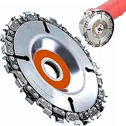 Disco de Corte para Esmerilhadeira, 115mm, 22 Dentes, Corrente Precisa