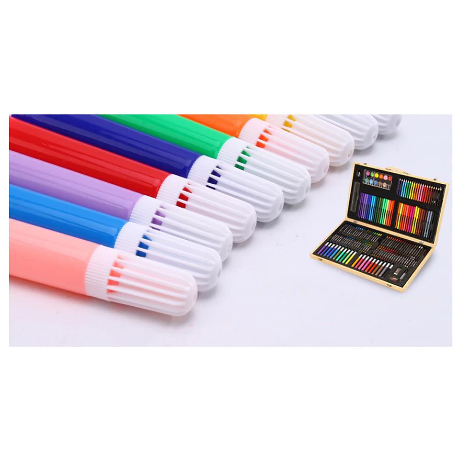 絵画セット Amazon | Okiki お絵描きセット【新登場 双頭式色鉛筆 クレヨン