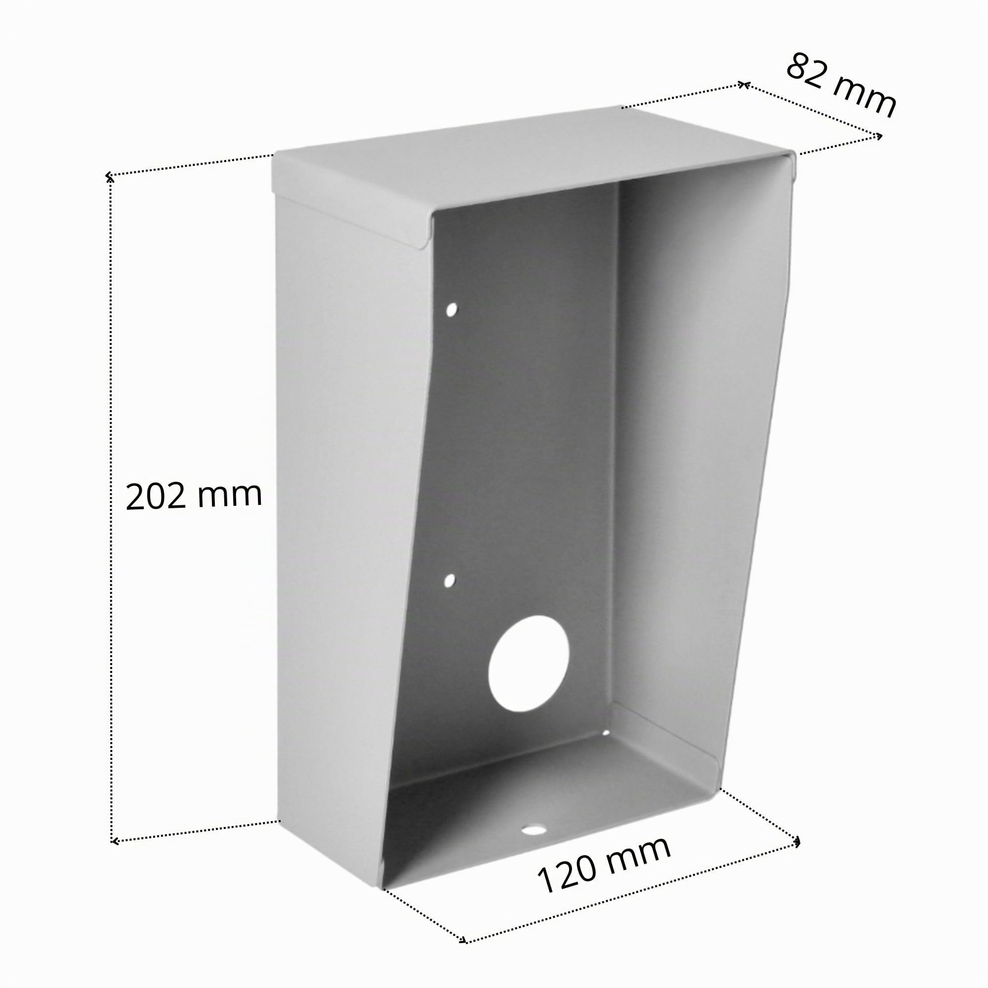 ORNO FOSSA Funda Protectora para Intercomunicadores FOSSA de Superficie Gris