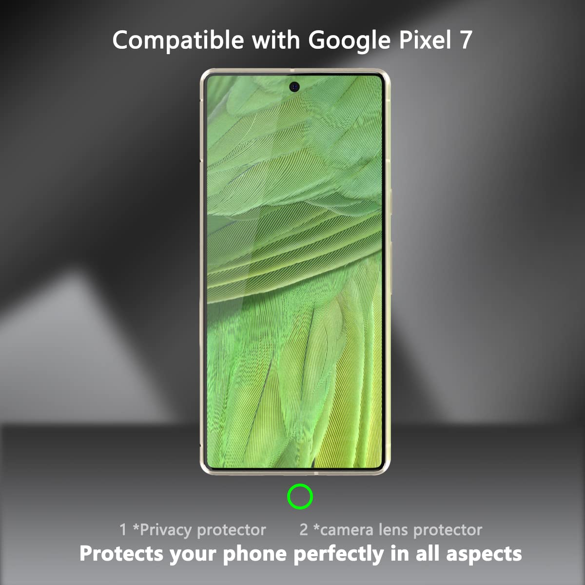 Yiunssy 2+2 Pezzi Pellicola per Google Pixel 8 Pro Vetro Temperato + Pellicola Fotocamera,Durezza 9H/Resistente ai Graffi/Senza Bolle,Pellicola Protettiva per Google Pixel 8 Pro
