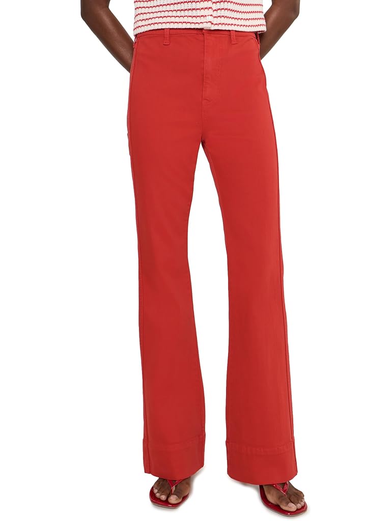 Red Liverpool Los Angeles Lucy High-Rise Clean Front Bootcut Jeans