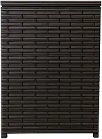 Cesto para Roupa Suja em Fibra Sintética Moderno - 70 litros 42x33x60 cm (Argila)