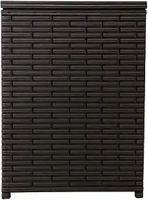 Cesto para Roupa Suja em Fibra Sintética Moderno - 70 litros 42x33x60 cm (Argila)