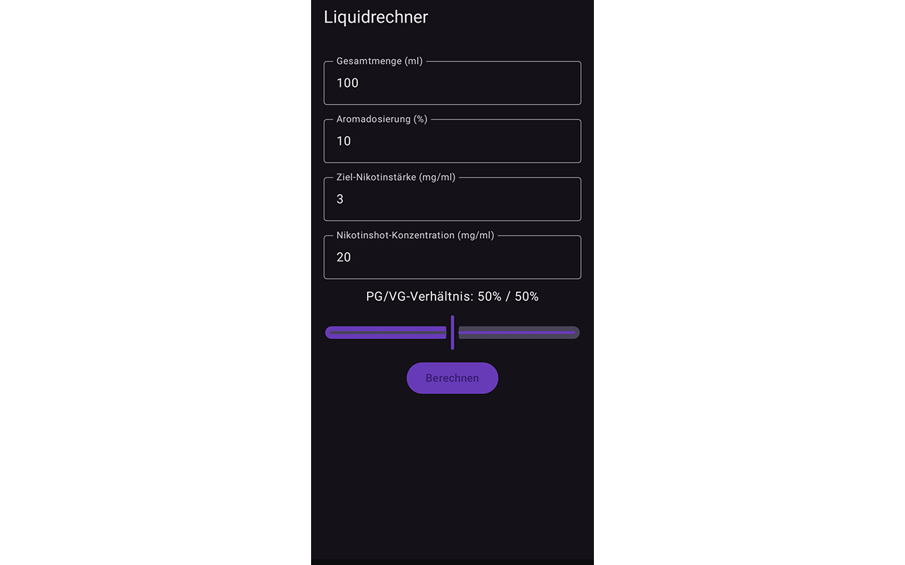 e-liquid-rechner Vape Liquid Rechner Vape: E-Liquid and Coil Calculator main image 0