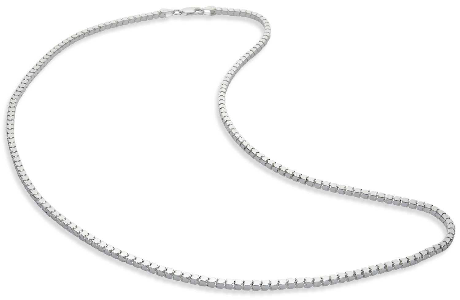 SilverLuxe Sterling Silver Large Box Link Chain 20" 2.3mm