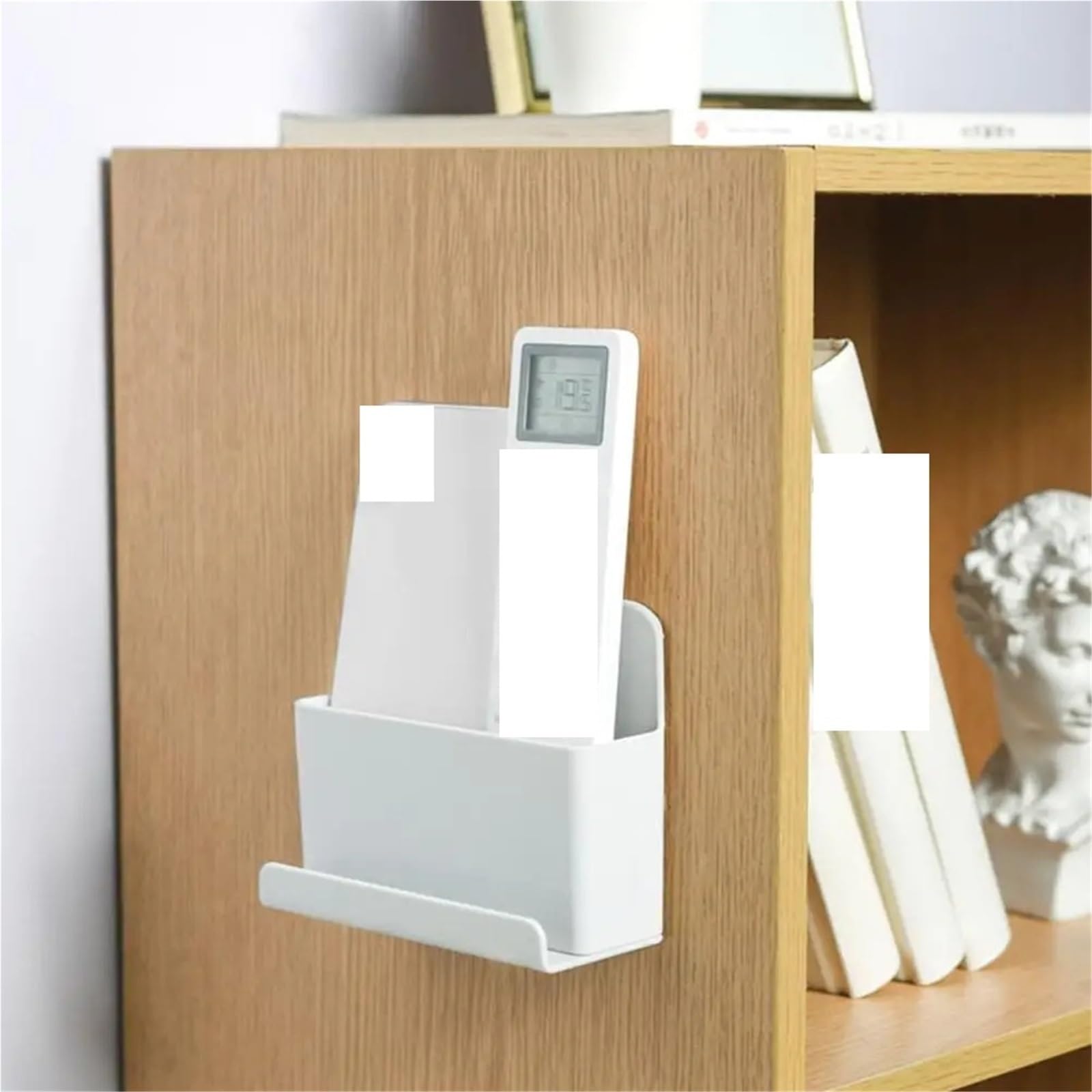 2 Stück Fernbedienungs-Organizer for TV-Klimaanlage, Fernbedienungshalter, Heimbüro, Kleinigkeiten, Aufbewahrungskoffer, Schreibtisch-Organizer Für Fernbedienung(L)