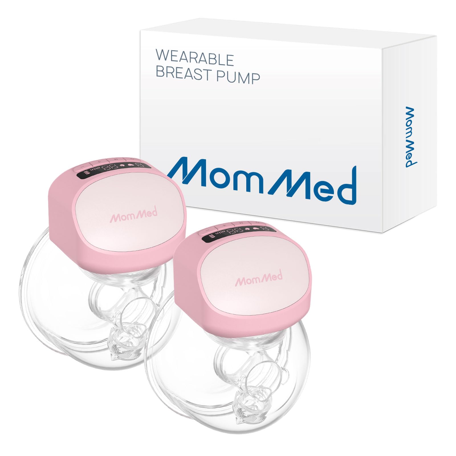 Mommed S10Pro Double Electric Wearable Breast Pump with 3 Modes & 9 Levels, Leak-Proof Design ,Hands-Free breastfeeding