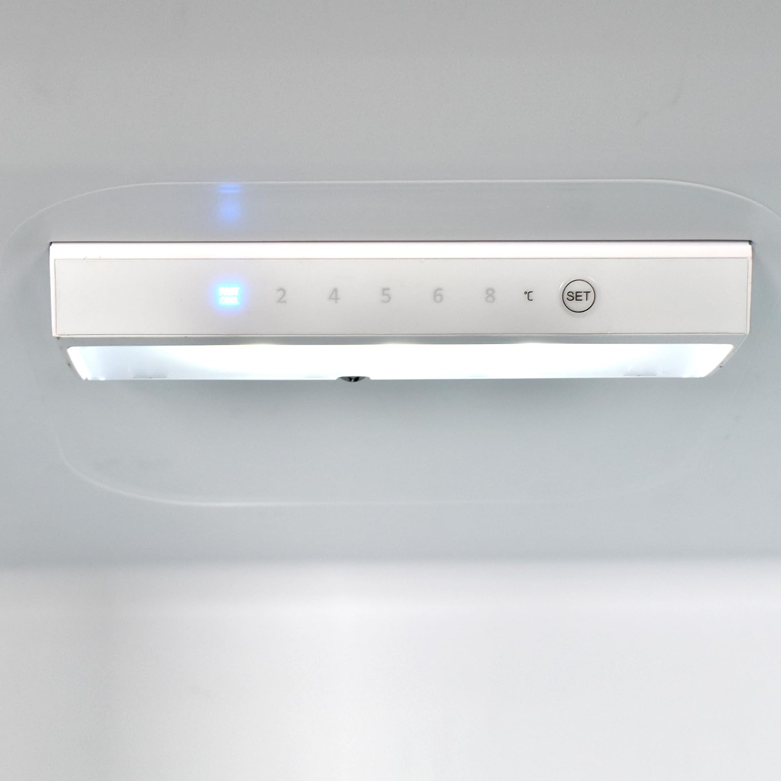 CHIQ Réfrigérateur Congélateur Bas FBM260L 262L Low Frost Acier Inoxydable Portes Réversibles 39 dB
