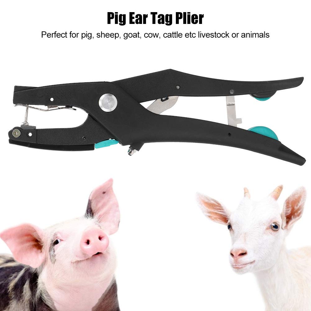 Alicates para Crotales ,Rebote Automático ,Aplicación Amplia ,Fácil de Operar ,Buen Efecto ,Aplicador de Crotales para Aves de Corral