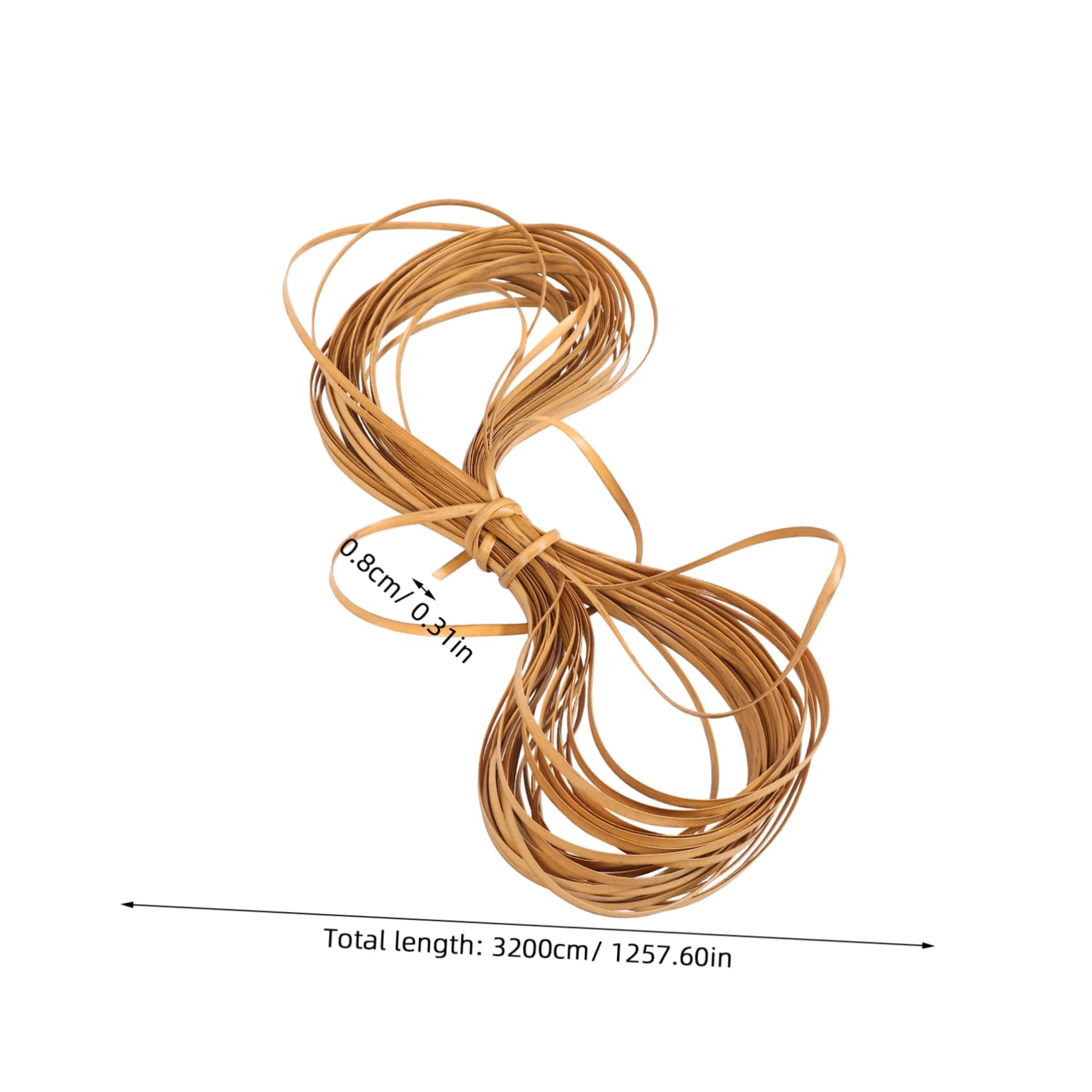 ERINGOGO Plastic Rattan Repair Kit Rattan Caning Material for Chairs Couches Tables Home Decor DIY