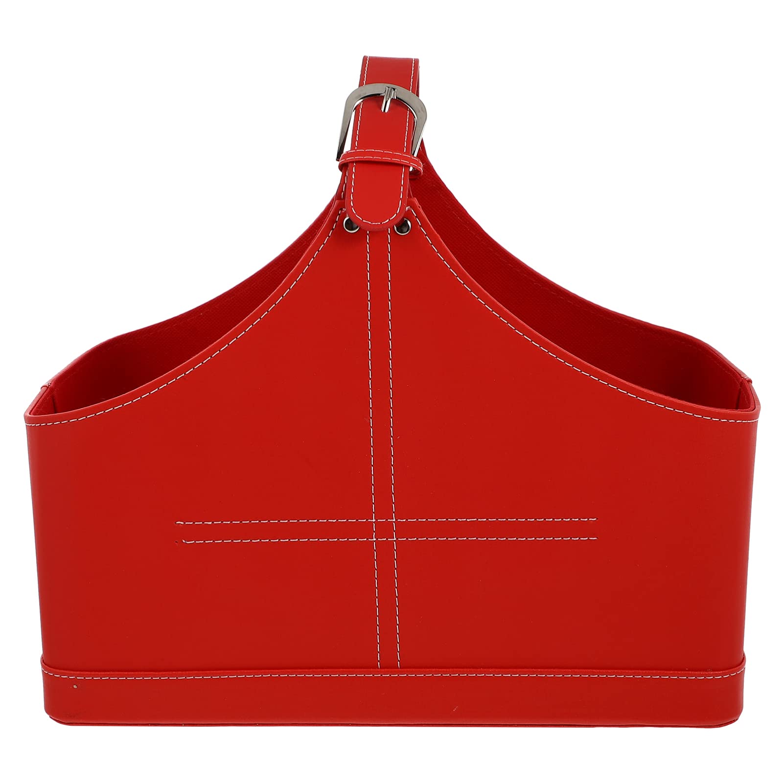 Vaguelly 1pezzi Sacchetto Regalo di Natale in Pelle Pu Bustina Regalo Portatile Sacchetto per Confezionare Regali Accessori per Feste per Trasportare Regali Stile Casuale