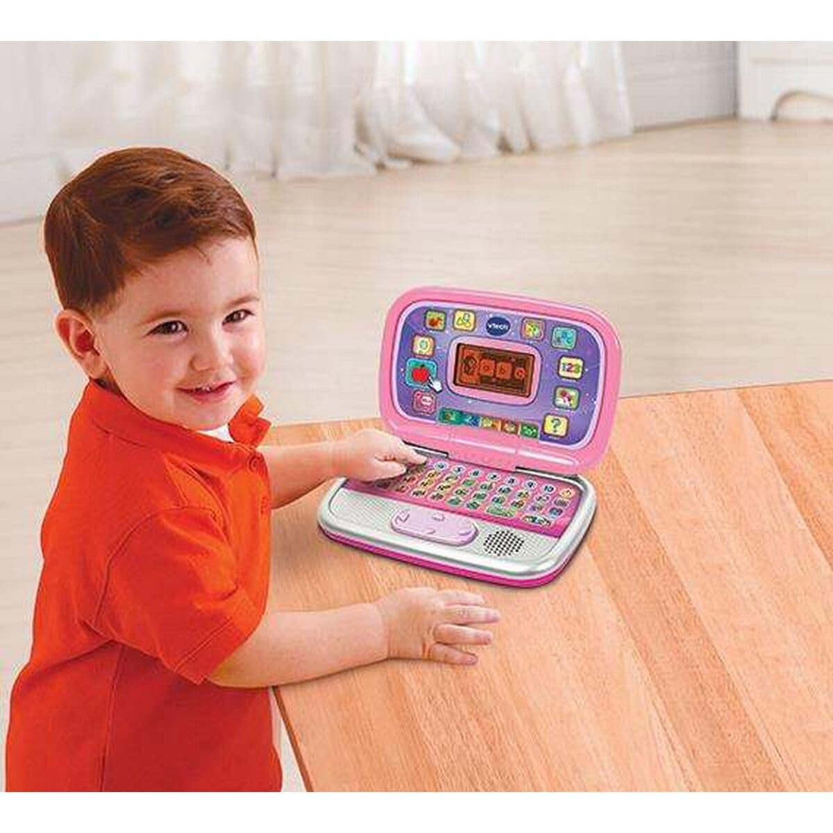 VTech - Diverpink PC, Ordenador Infantil Educativo para niños +3 años, Versión ESP